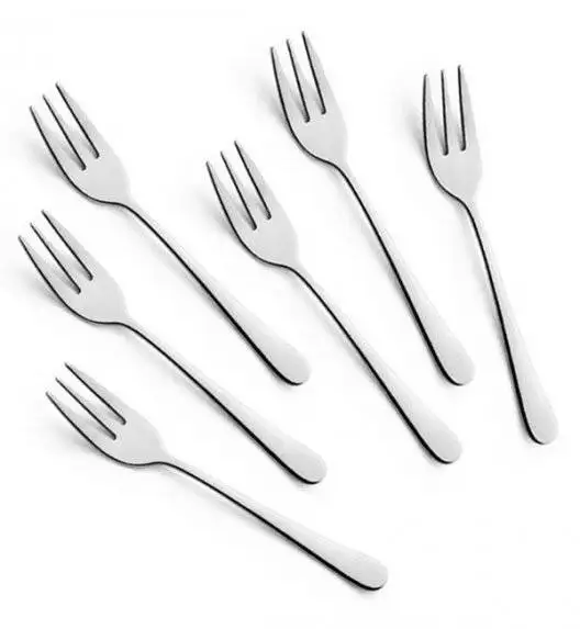 AMEFA AUSTIN Sztućce UE 6 x Widelczyk do ciasta 14,3 cm / stal 18/0 