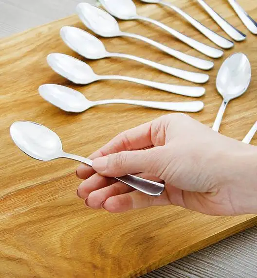 AMEFA AUSTIN Sztućce UE 6 x Łyżeczka do herbaty 14,2 cm / stal 18/0 