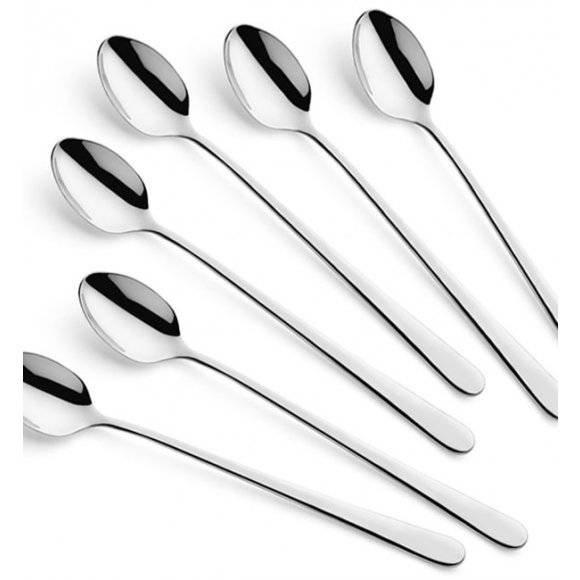 AMEFA AUSTIN Sztućce UE 6 x Łyżeczka do latte 20,5 cm / stal 18/0 