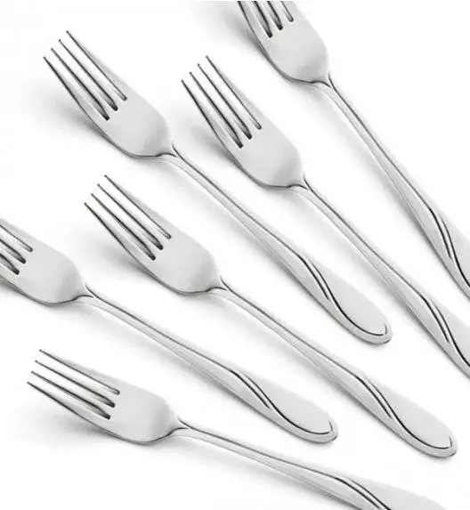 AMEFA WHISPER Sztućce UE 6 x Widelec obiadowy 19,7 cm / stal 18/0 LUZ