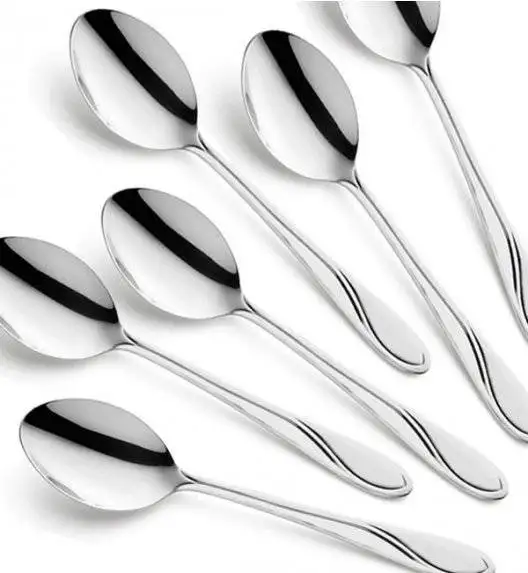 AMEFA WHISPER Sztućce UE 6 x Łyżka obiadowa 19,4 cm / stal 18/0 LUZ