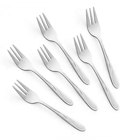 AMEFA WHISPER Sztućce UE 12 x Widelczyk do ciasta 13,8 cm / stal 18/0 LUZ