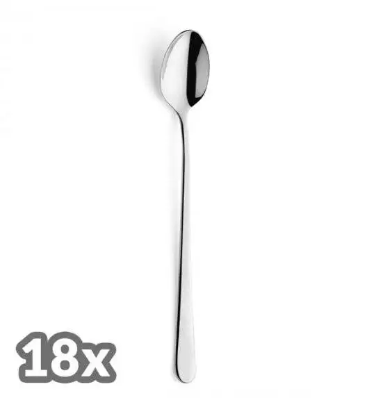 AMEFA AUSTIN Sztućce UE 18x Łyżeczka do latte 20,5 cm / stal 18/0 