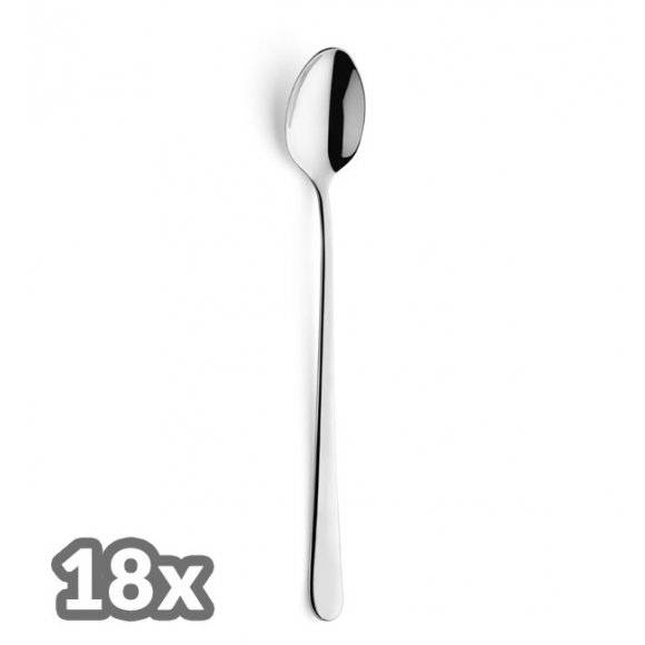 AMEFA AUSTIN Sztućce UE 18x Łyżeczka do latte 20,5 cm / stal 18/0 
