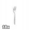 AMEFA WHISPER Sztućce UE 18 x Widelczyk do ciasta 13,8 cm / stal 18/0 LUZ