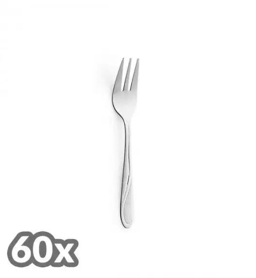 AMEFA WHISPER Sztućce UE 60 x Widelczyk do ciasta 13,8 cm / stal 18/0 LUZ