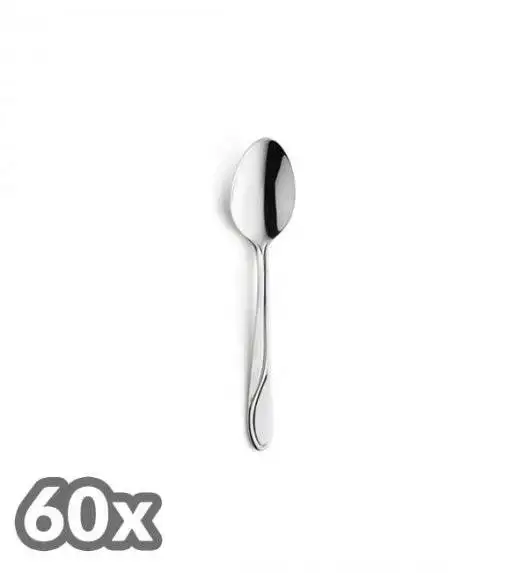 AMEFA WHISPER Sztućce UE 60 x Łyżeczka do herbaty 13,6 cm / stal 18/0 LUZ