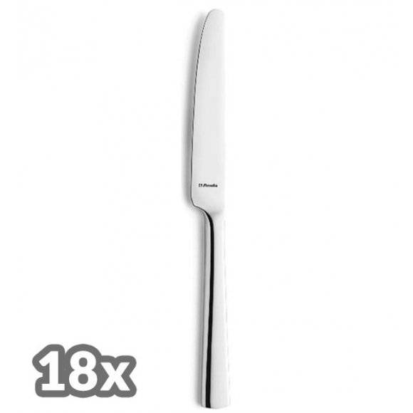 AMEFA BLISS Sztućce UE 18 x Nóż obiadowy 22,4 cm / połysk / stal nierdzewna 18/0