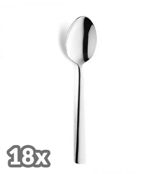 AMEFA BLISS Sztućce UE 18 x Łyżka obiadowa 19,9 cm / połysk / stal nierdzewna 18/0
