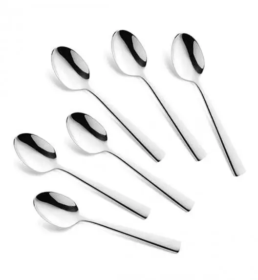 AMEFA BLISS Sztućce UE 18 x Łyżeczka do herbaty 13,3 cm / połysk / stal nierdzewna 18/0