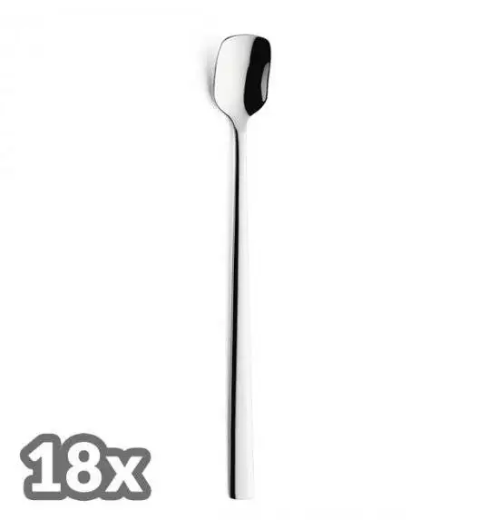 AMEFA BLISS Sztućce UE 18 x Łyżeczka do latte 20,3 cm / połysk / stal nierdzewna 18/0