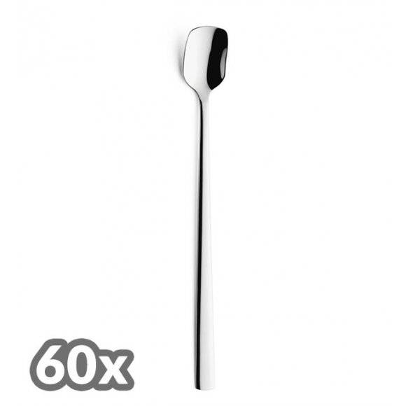 AMEFA BLISS Sztućce UE 60 x Łyżeczka do latte 20,3 cm / połysk / stal nierdzewna 18/0