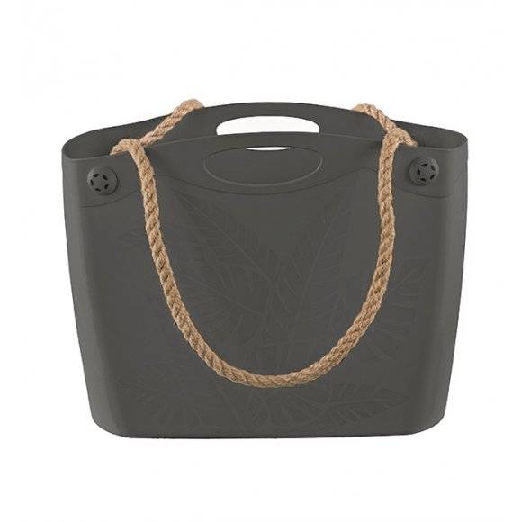 BRANQ 1802 Torba / koszyk na ramię / szary