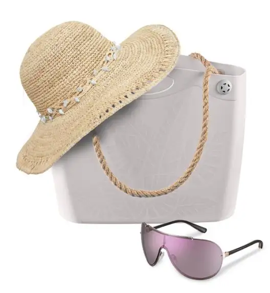 BRANQ 1802 Torba / koszyk na ramię / antyczna biel