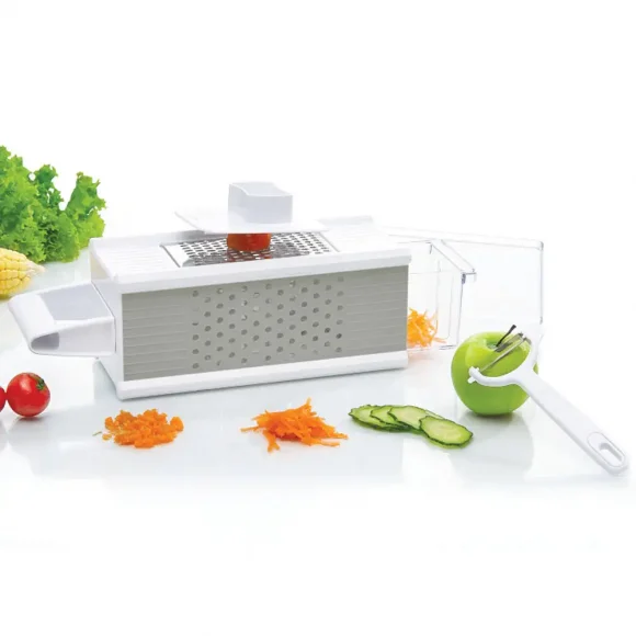 DOMOTTI ALETTA Tarka czworoboczna / stal nierdzewna / mix kolorów