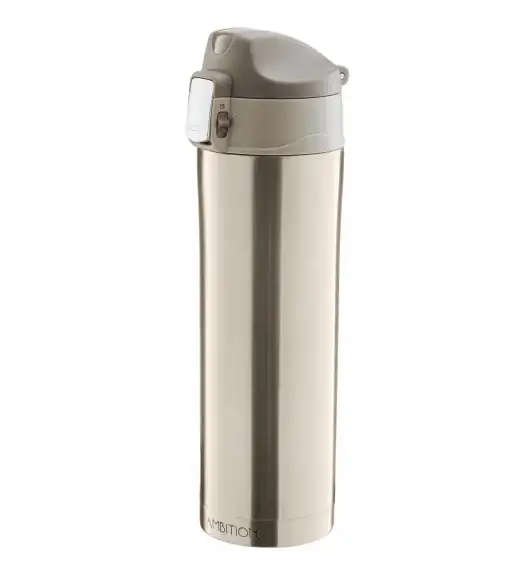 AMBITION GLOSSY Kubek termiczny 420 ml złoty / stal nierdzewna