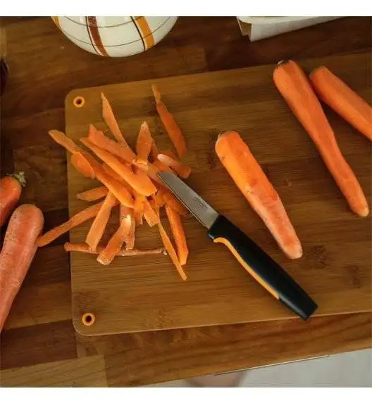 FISKARS FUNCTIONAL FORM 1057558 Komplet 5 noży kuchennych STARTER SET w pudełku + ostrzałka Fiskars Edge