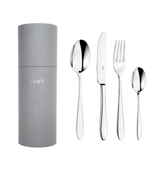 VERLO TRES Sztućce Komplet 24 elementy dla 6 osób / połysk