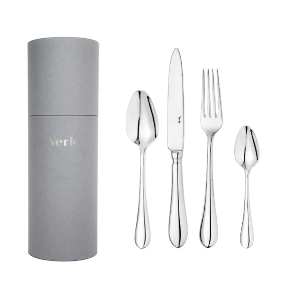VERLO DESTELLO Sztućce Komplet 24 elementy dla 6 osób / połysk