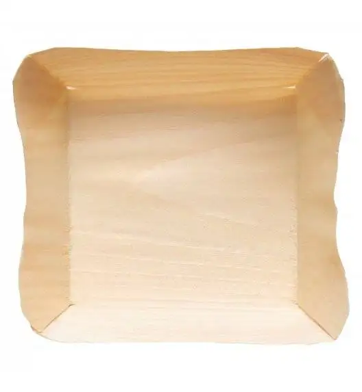 VERLO FingerFood Naczynie bambusowe do serwowania 10 x 10 cm / 50 szt.