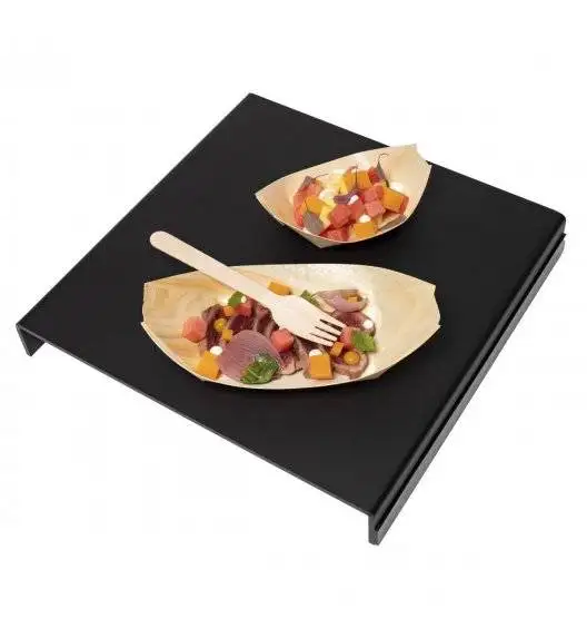 VERLO FingerFood Naczynie bambusowe łódka 10 x 20,5 cm / 50 szt.