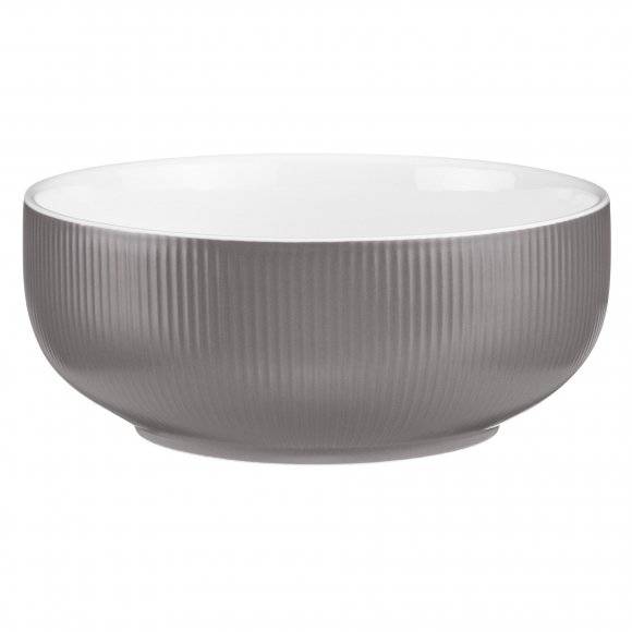 VERLO METRO Miska / salaterka 25,5 cm / szara