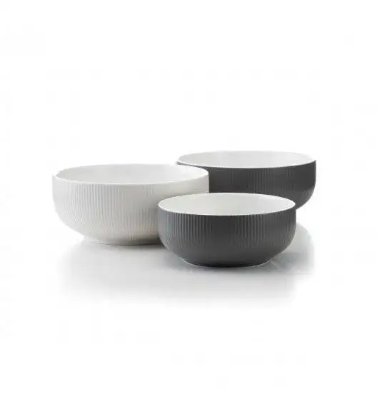 VERLO METRO Miska / salaterka 25,5 cm / szara