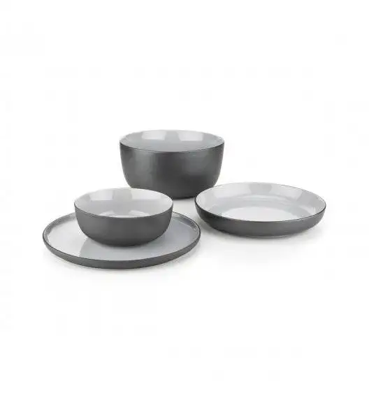 VERLO TIME Talerz płaski 26 cm / porcelana