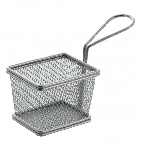 VERLO Koszyk do serwowania 10 x 8 x 7 cm / stal nierdzewna