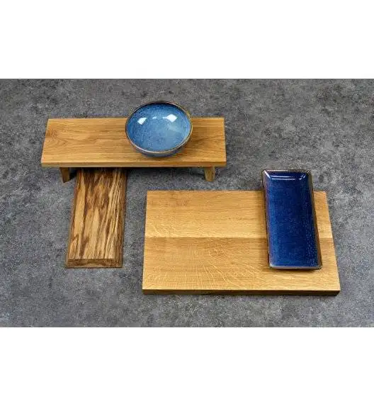 VERLO STRATOS Taca / podstawka dębowa 50 x 15,5 x 13 cm