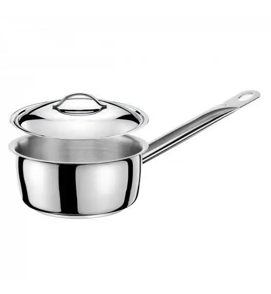 TOM-GAST EXCLUSIVE Rondel niski 20 cm z pokrywką / stal nierdzewna 18/10