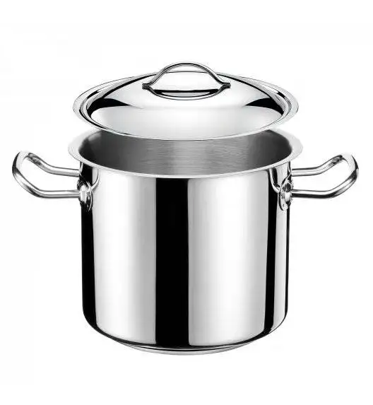 TOM-GAST EXCLUSIVE Garnek wysoki 16 cm z pokrywką / stal nierdzewna 18/10