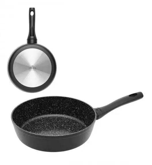 GERLACH GRANITEX Patelnia głęboka z powłoką ceramiczną ILAG Xera Dur 2® 28 cm / aluminium