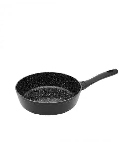 GERLACH GRANITEX Patelnia głęboka z powłoką ceramiczną  ILAG Xera Dur 2® 24 cm + pokrywka / aluminium