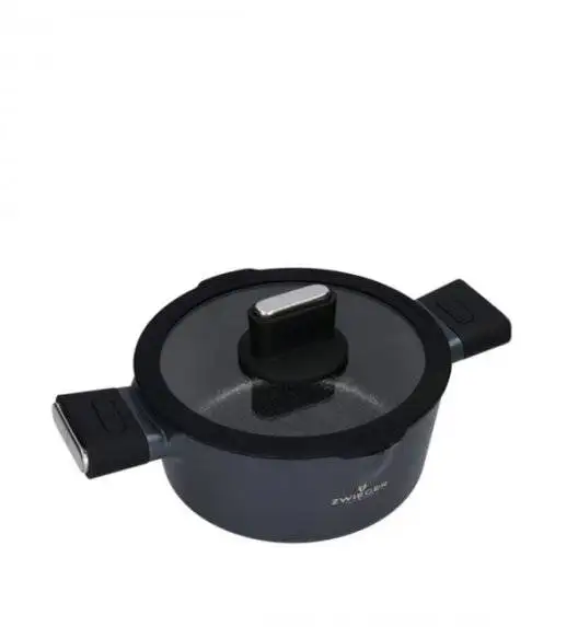 ZWIEGER VESNA Garnek 1,8 l z pokrywką 20 cm / GREBLON C3 non-stick / indukcja