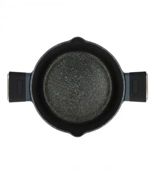 ZWIEGER VESNA Garnek 3,5 l z pokrywką 24 cm / GREBLON C3 non-stick / indukcja