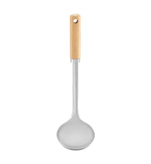 AMBITION NATURAL Chochla 33 cm / stal nierdzewna + drewno bukowe