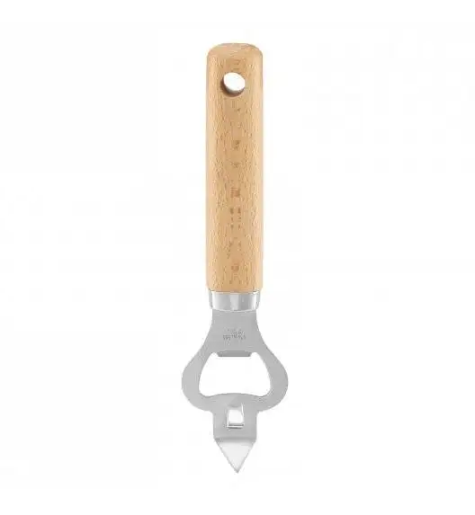 AMBITION NATURAL Otwieracz do butelek / stal nierdzewna + drewno bukowe
