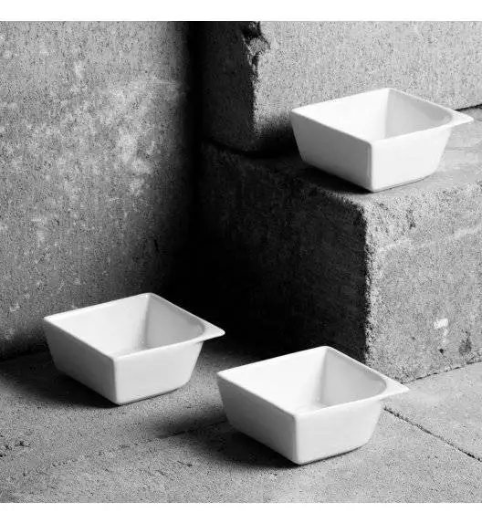 AMBITION SALSA Komplet 3 salaterek 8,3 cm / porcelana 