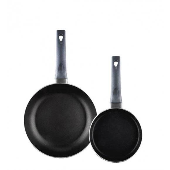 AMBITION GRAPHITE Komplet patelni 16, 24 cm / Powłoka ILAG BASIC