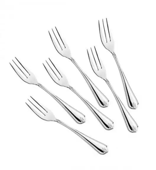 AMEFA DUKE Sztućce UE 12x Widelczyk do ciasta LUZ stal 18/10