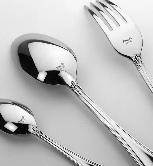 AMEFA DUKE Sztućce UE Komplet 48 el  pudełko składane / 12 os / połysk