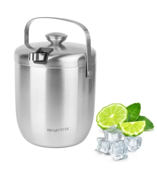 TADAR ORIS Wiaderko do lodu 2,8 L / stal nierdzewna satynowa