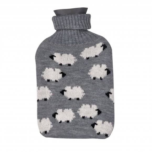 TADAR Termofor w pokrowcu 1,5 L / 33 cm x 18,5 cm / owieczki