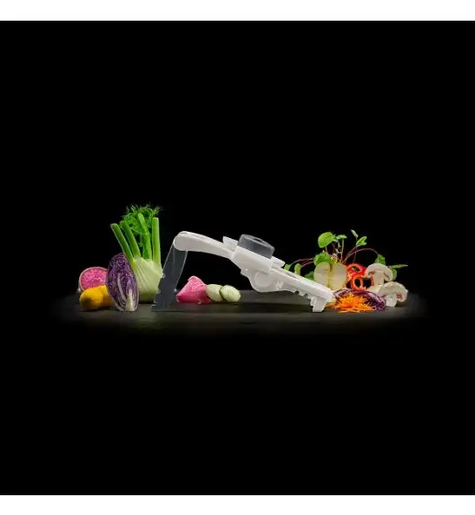 LURCH VARIO Tarka z 3 wymiennymi ostrzami / biało-szara