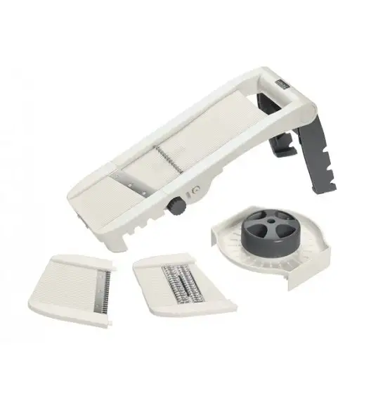 LURCH VARIO Tarka z 3 wymiennymi ostrzami / biało-szara