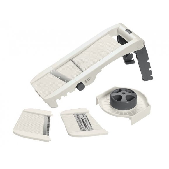 LURCH VARIO Tarka z 3 wymiennymi ostrzami / biało-szara