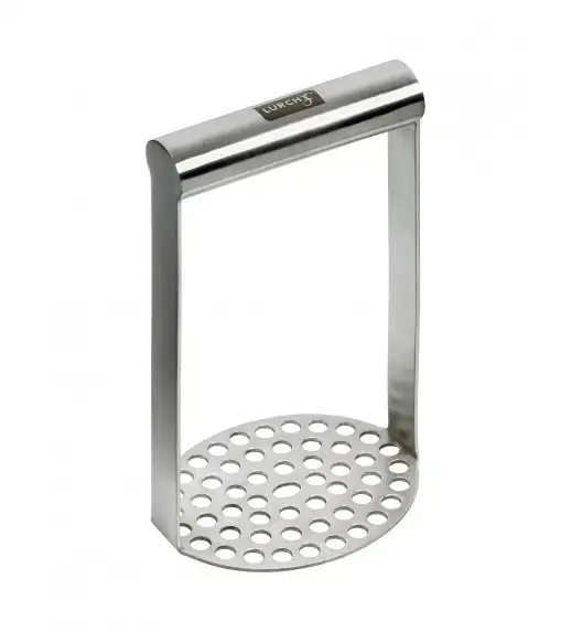 LURCH Stalowy tłuczek do ziemniaków / 11 x 8,5 x 18 cm