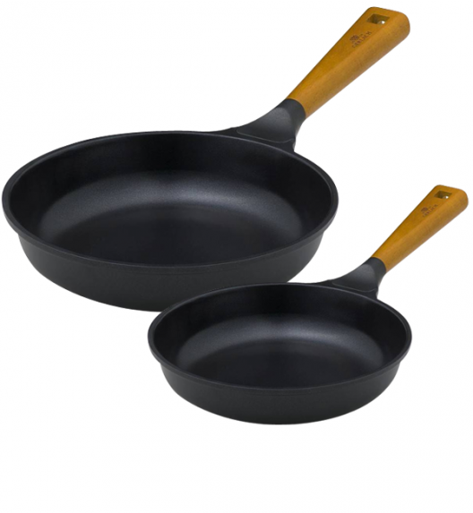 GERLACH NATUR EVO Komplet patelni 24, 28 cm z powłoką ceramiczną ILAG Non-Stick