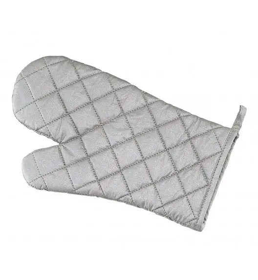 KUCHENPROFI APOLLO Bawełniana rękawica kuchenna / srebrna